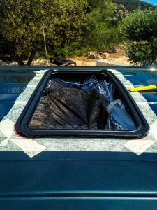 Pose de toit ouvrant