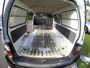 Van aménagé - vide